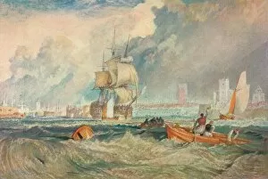 J M W Turner Collection: Portsmouth, c1824-5, (1905). Artist: JMW Turner