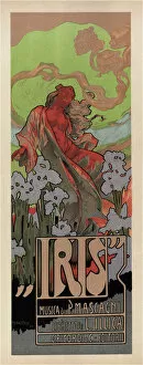 Modern art pieces Collection: Poster for the Opera Iris by Pietro Mascagni, 1898