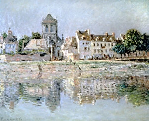 Impressionist Collection: By the River at Vernon, 1883. Artist: Claude Monet
