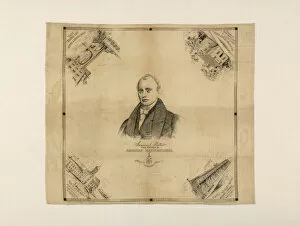 Cotton mills Premium Framed Print Collection: Samuel Slater, The Father of American Manufacturers (Handkerchief), Rhode Island, 1890