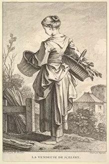 Celery Collection: The Seller of Celery, 1741-63. Creator: John Ingram