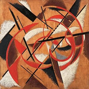 Modern art pieces Jigsaw Puzzle Collection: Space Force Construction, 1920-1921. Artist: Popova, Lyubov Sergeyevna (1889-1924)