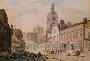 Street art Poster Print Collection: St. Albans, 1809. Artist: George Sidney Shepherd