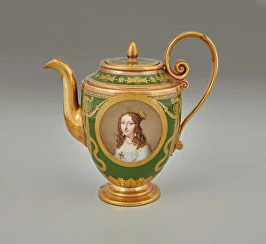 Teapot Collection: Teapot, 1754-56. Creator: Unknown