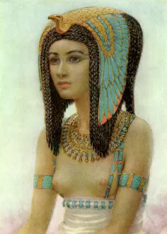 Pharaohs of Egypt Premium Framed Print Collection: Tetisheri, Ancient Egyptian queen of the 17th dynasty, 16th century BC (1926)