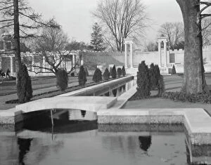 Water Feature Collection: Untermeyer [i.e. Untermyer] garden, 1917 Creator: Arnold Genthe