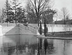 Steps Collection: Untermeyer [i.e. Untermyer] garden, 1917 Creator: Arnold Genthe