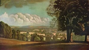 Landscape art Pillow Collection: The Vale of Aylesbury, 1933. Artist: Rex Whistler