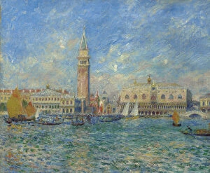 Palaces Collection: Venice, The Doge's Palace, 1881. Creator: Pierre-Auguste Renoir