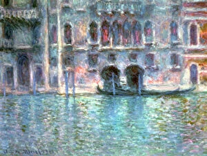Palaces Premium Framed Print Collection: Venice, Palazzo Da Mula, 1908. Artist: Claude Monet