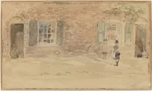 James McNeill Whistler Premium Framed Print Collection: Village Shop, Chelsea, 1883/1884. Creator: James Abbott McNeill Whistler