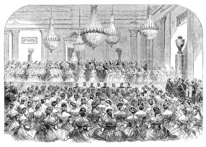 Music Photographic Print Collection: Visit of the Prince and Princess of Wales to Denmark: concert at Christiansborg Palace... 1864