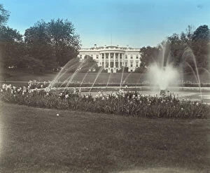 Us Grant Collection: White House, 1600 Pennsylvania Avenue, Washington, D.C. 1897. Creator: Frances Benjamin Johnston