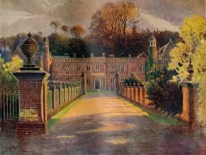 Landscape paintings Jigsaw Puzzle Collection: Wotton House, 1911, (1914). Artist: Jamess Ogilvy
