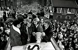 Historic Collection: Stoke City players with the League Cup 1972