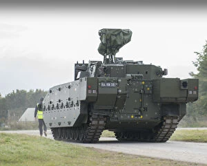Combat Vehicles Collection: AJAX Armoured Vehicle at a 3 Div Combined Arms Manoeuvre Demonstration