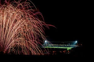 Season 2019 20 Collection: New Year's Eve Fireworks Spectacle at Wycombe Wanderers Adams Park (2020)