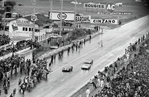 Sarthe Premium Framed Print Collection: 1966 24 Hours of Le Mans