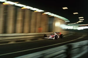 Posters Photographic Print Collection: 1989 Monaco Grand Prix - Ayrton Senna: Ayrton Senna 1st position in the Tunnel