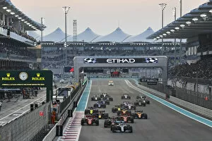Lewis Hamilton Collection: 2019 Abu Dhabi GP
