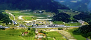 Austria Metal Print Collection: Ariel View, Red Bull Ring, Spielberg, Austria, Hungary, 24 July 2013