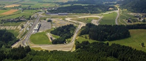 Austria Framed Print Collection: Ariel View, Red Bull Ring, Spielberg, Austria, Hungary, 24 July 2013