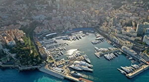 Monaco Premium Framed Print Collection: Formula E 2020-2021: Monaco E-Prix