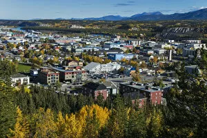 Typically Canadian Collection: Scenic View Over Whitehorse, Yukon Territory, Canada