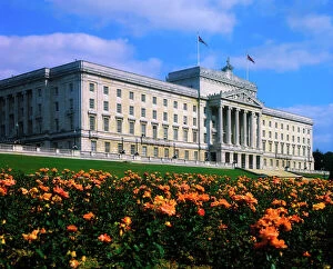 Historical Landmark Collection: Stormont, Belfast, Ireland, Northern Ireland Assembly