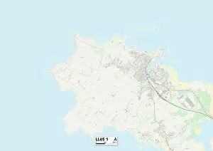 Maes Y Felin Collection: Anglesey LL65 1 Map