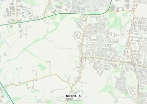 Primrose Close Collection: Ashfield NG17 8 Map