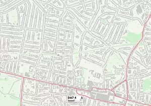 East Street Collection: Bexley DA7 4 Map