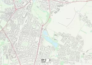 Neville Road Collection: Cambridge CB1 3 Map