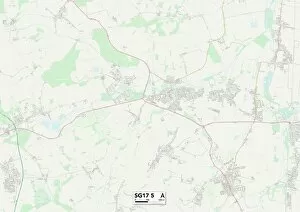Mallard Close Collection: Central Bedfordshire SG17 5 Map