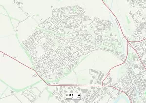 Lincoln Road Collection: Cheshire West and Chester CH1 5 Map