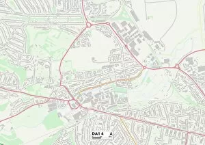 Iron Maiden Collection: Dartford DA1 4 Map