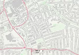 Richmond Road Collection: Havering RM1 2 Map