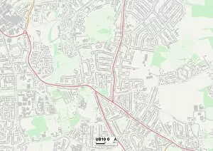 Valley Road Collection: Hillingdon UB10 0 Map