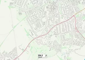 Field Lane Collection: North Hertfordshire SG6 3 Map