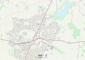 Elizabeth Way Collection: Somerset TA20 1 Map