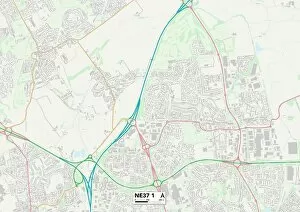 Cheviot Close Collection: Sunderland NE37 1 Map