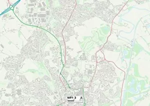 Laburnum Grove Collection: Wakefield WF1 3 Map