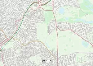 Cobden Road Collection: Waltham Forest E11 3 Map