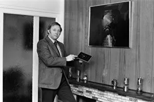 Miners Collection: Arthur Scargill at home near Barnsley, Yorkshire. One of Arthur