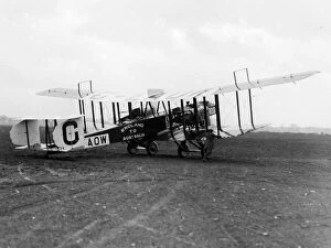 Hubert Hubert Metal Print Collection: This Blackburn Kangaroo biplane - a former WW1 bomber - which was purchased by explorer