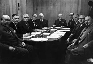 Smokes Collection: Board of Directors Liverpool FC April 1964. Left to right