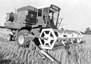 Combine Harvester Collection: A brand new combine harvester ready to be used