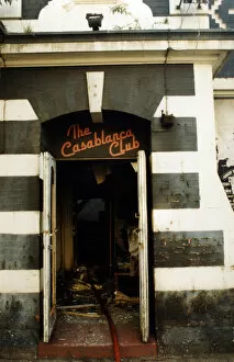 Dance Framed Print Collection: The Casablanca Club, Cardiff, Wales, 31st May 1996. The old club is to be demolished