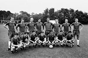 Peter Brown Fine Art Print Collection: Chelsea Football Squad 23rd July 1964. Ahead of season 1964 / 65