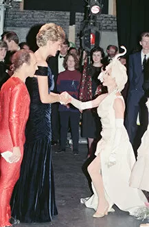 Ballet Collection: HRH The Princess of Wales, Princess Diana, attends Carnival of the Birds for